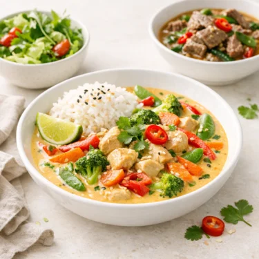 Wochenmenü vom 2.6. bis 5.6.2026 - Thai Curry